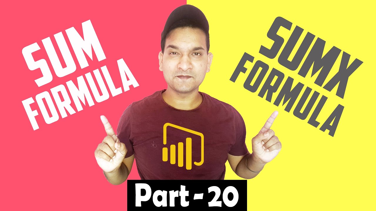 Power BI DAX SUMX Function Example | SUMX vs SUM Function in Power BI | Power BI SUMX Measure