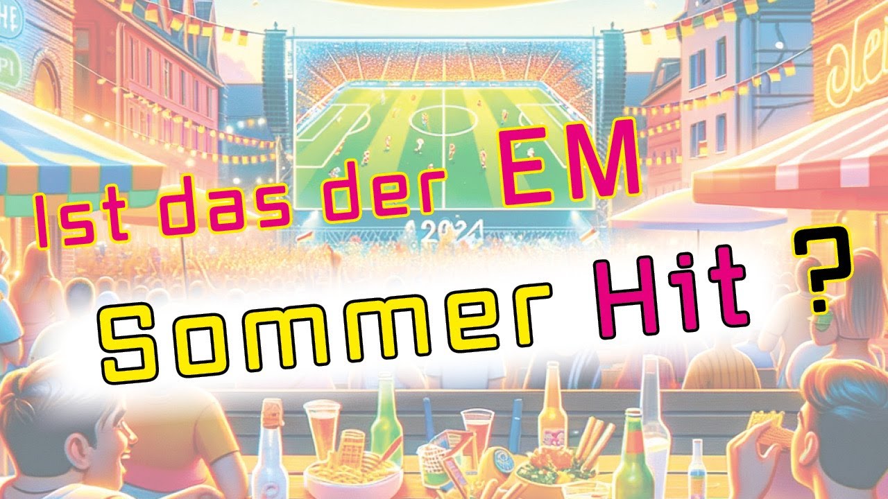 EM Sommer Feier HIT Song f&uuml;r Deutschland
