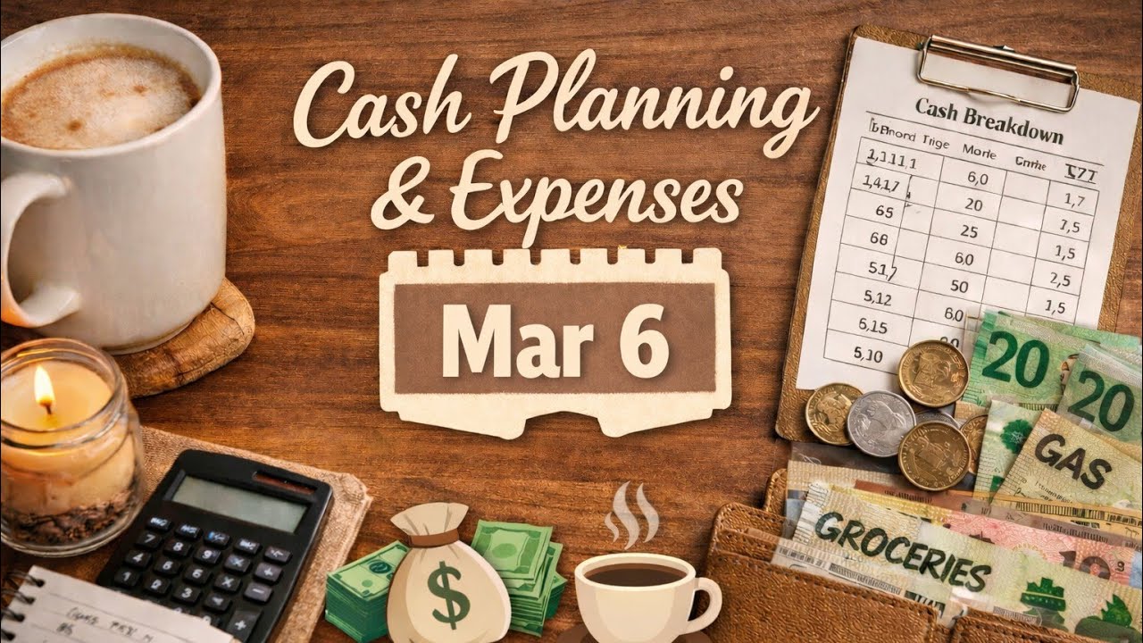 Cash Planning ~ $426 💸| Expense Tracking💸| Ep.154🍀🇨🇦 
