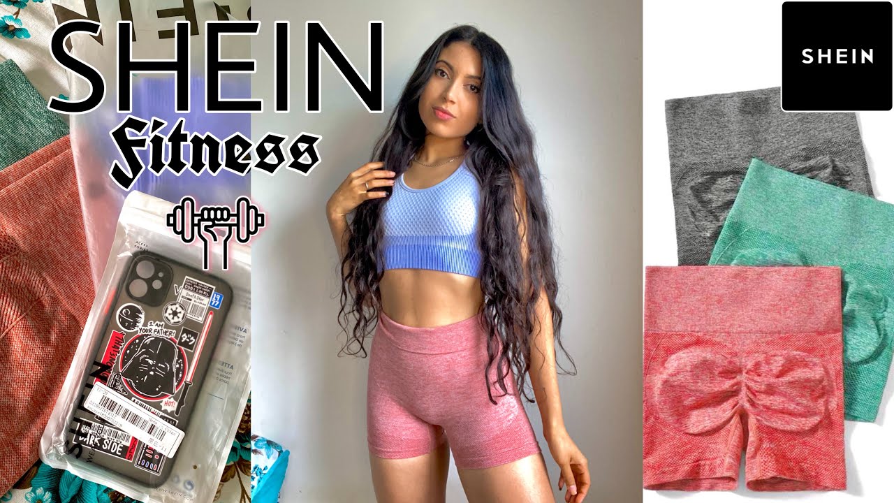 Comprinhas na SHEIN!!! Looks de academia! Ser&aacute; que s&atilde;o bons?🧘🏻&zwj;♀️🙊✨￼