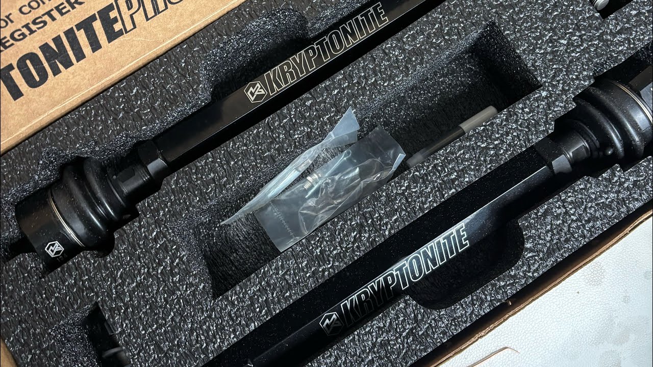 Kryptonite Tie rods install - 1999 Chevrolet Silverado 4x4 ls 5.3