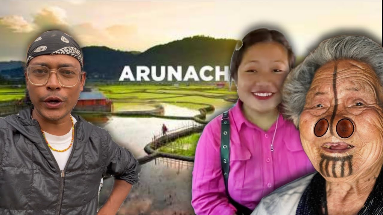 Tribal village of Arunachal Hong Village❤️ Apatani Tribe @kuritateh8864