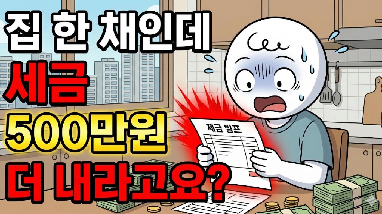 평범한 1주택자도 피할 수 없는 '세금 지옥'의 진실🏠