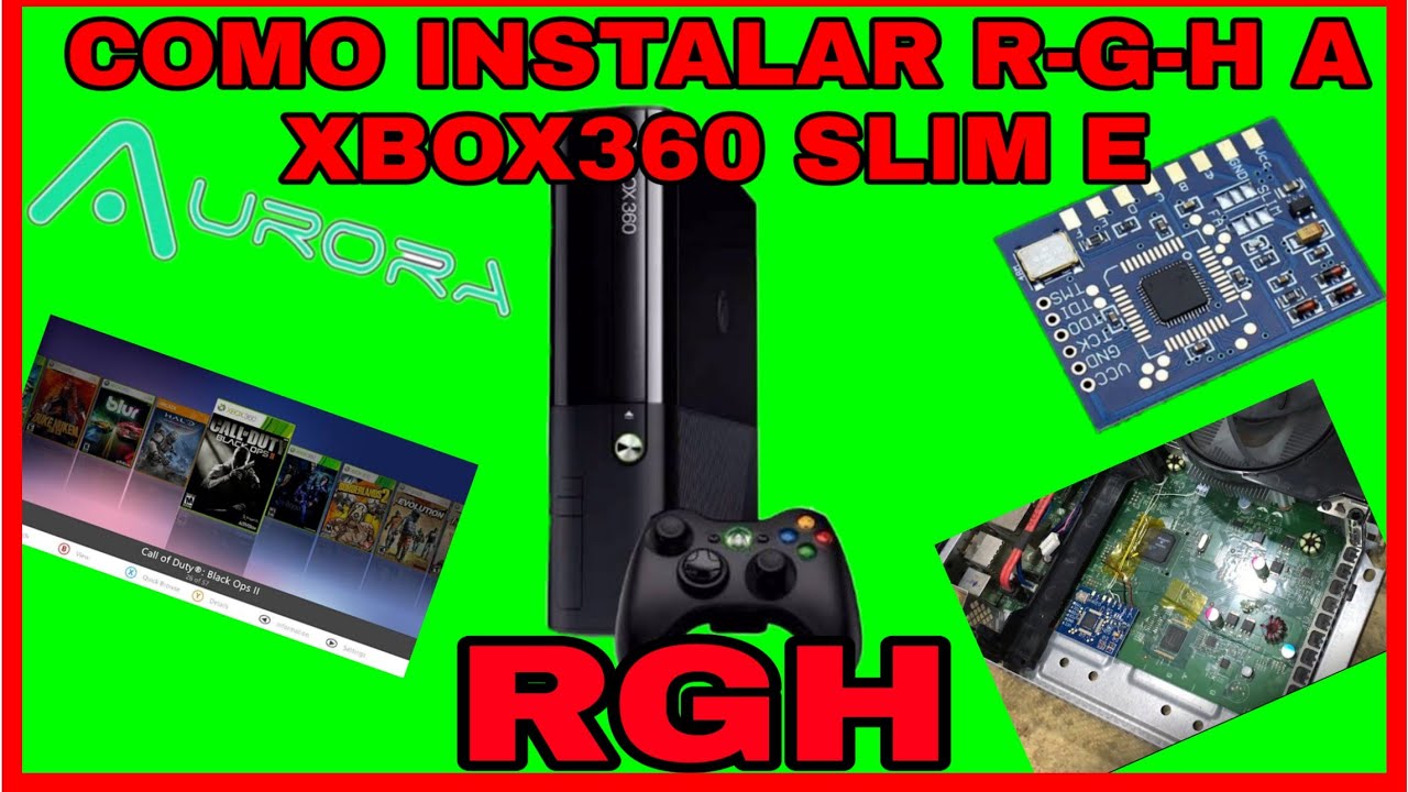 INSTALACION RGH XBOX 360 SLIM Y SLIM E  CON CHIP MATRIX V3 MUFFIN (ESPECIAL 2000 SUSCRIPTORES )