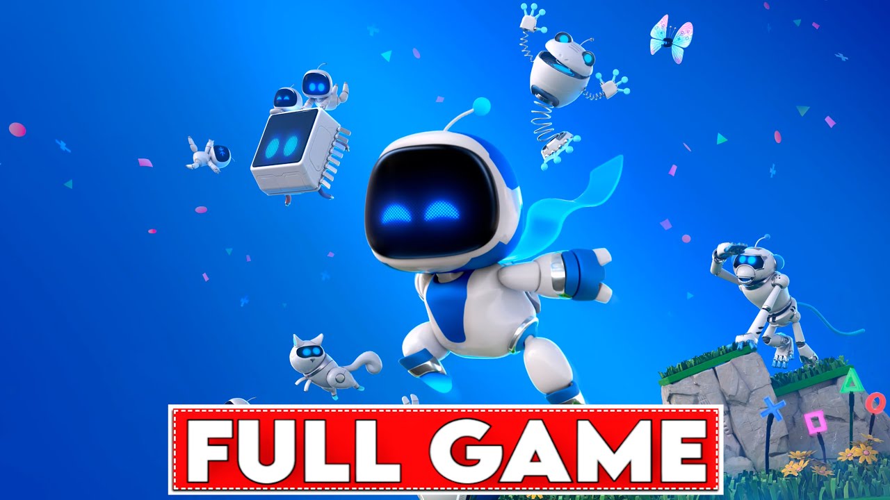 Astro's Playroom | Gameplay Full Game No Commentary Walkthrough (4K 60FPS)