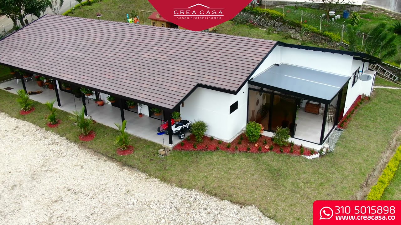 🏠 Casa Prefabricada Proyecto Copacabana Medellín