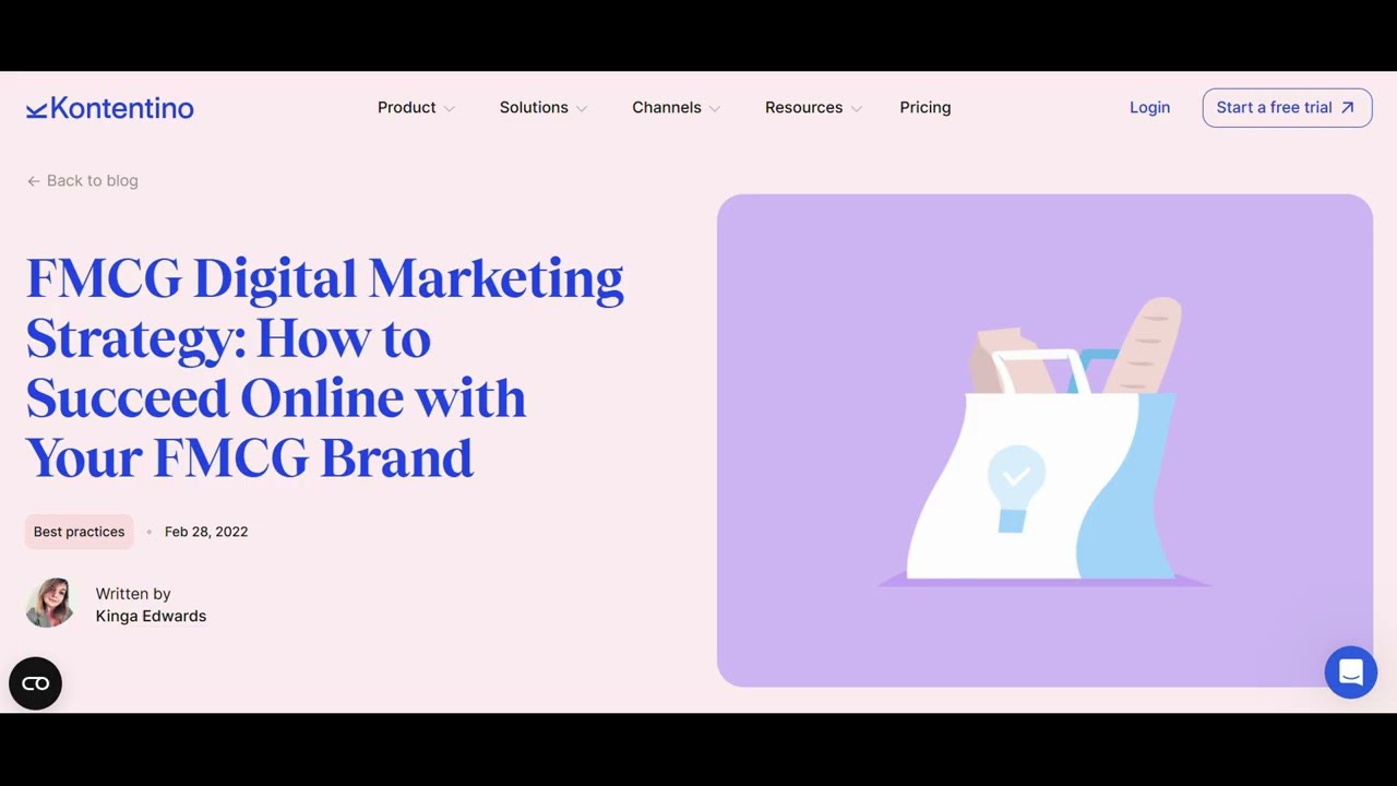#kontentino Digital Marketing for fmcg