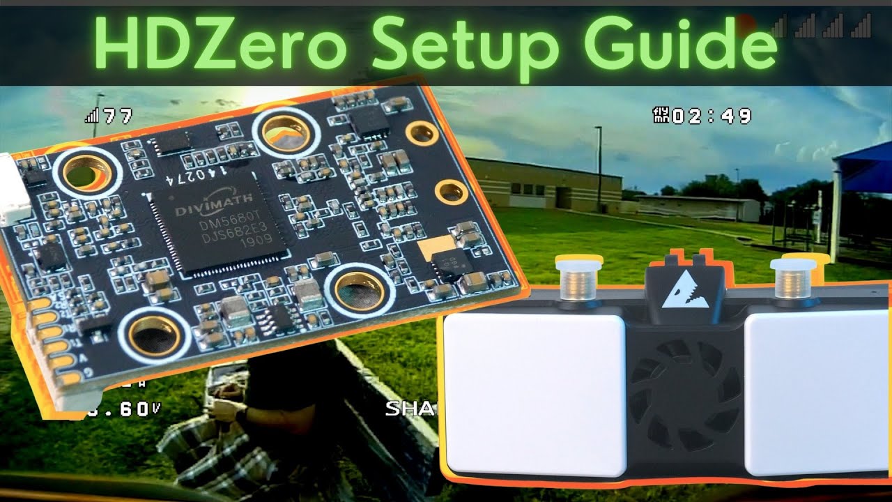HDZero Complete Setup Guide -- Install and Set Up the HDZero / Shark Byte Digital FPV System