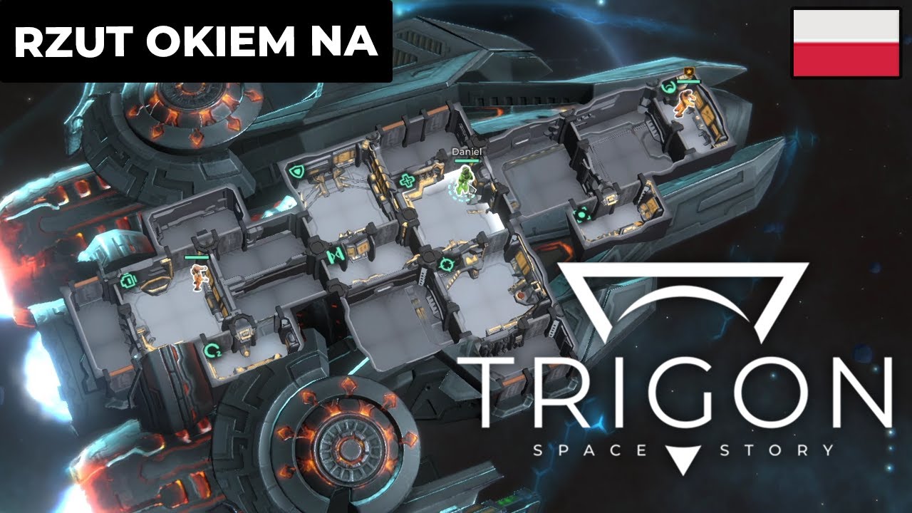 Trigon: Space Story - FTL w 3D? Trudny roguelike, z wysokim wsp&oacute;łczynnikiem RNG - Gameplay PL