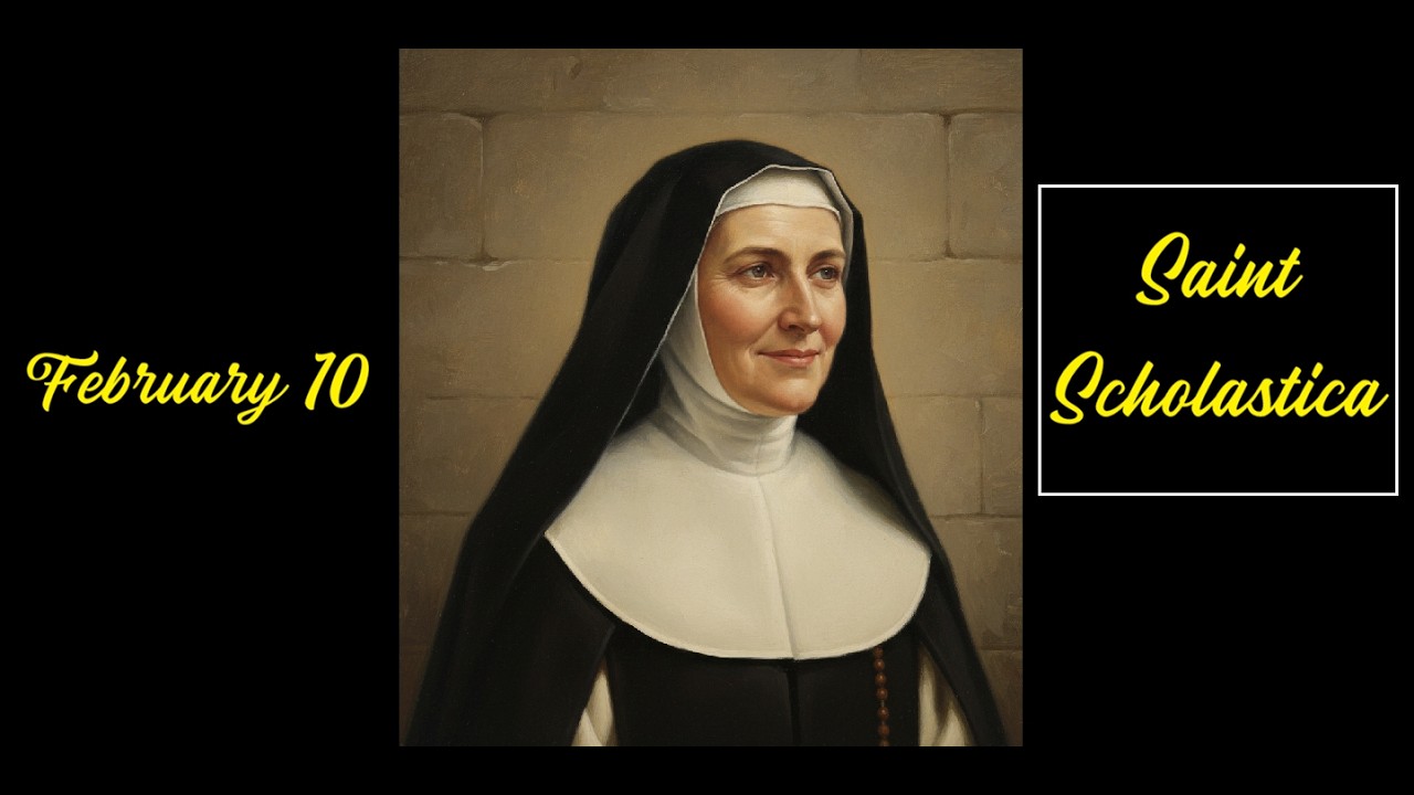 Feb 10 | Saint Scholastica - The Sister Who Loved God and Prayer