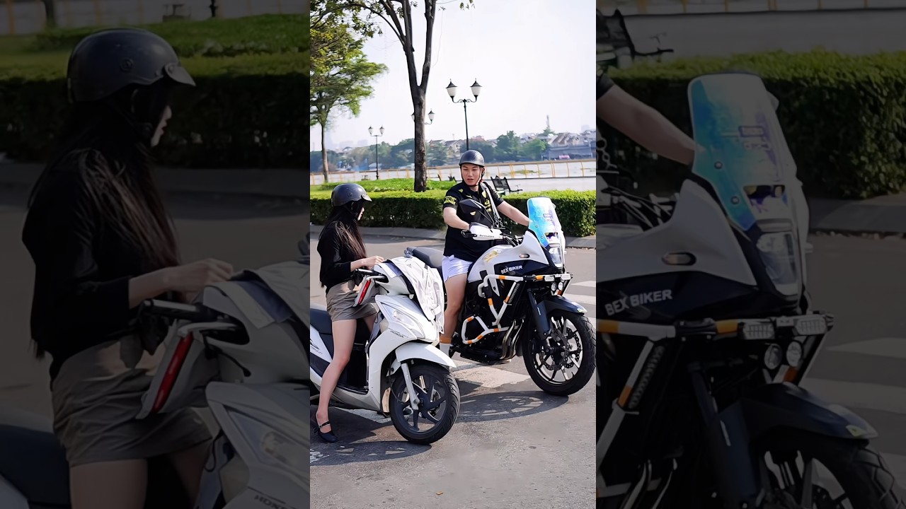 Rơi rồi Em ơi 😳 #BexBiker #NX500 #nx500polize #pkl #pkn