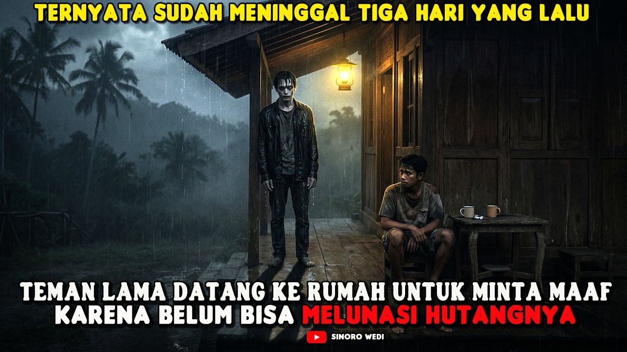 TEMAN LAMA DATANG KERUMAH KARENA BELUM BISA MELUNASI HUTANGNYA. TERNYATA SUDAH MENINGGAL 3 HARI LALU