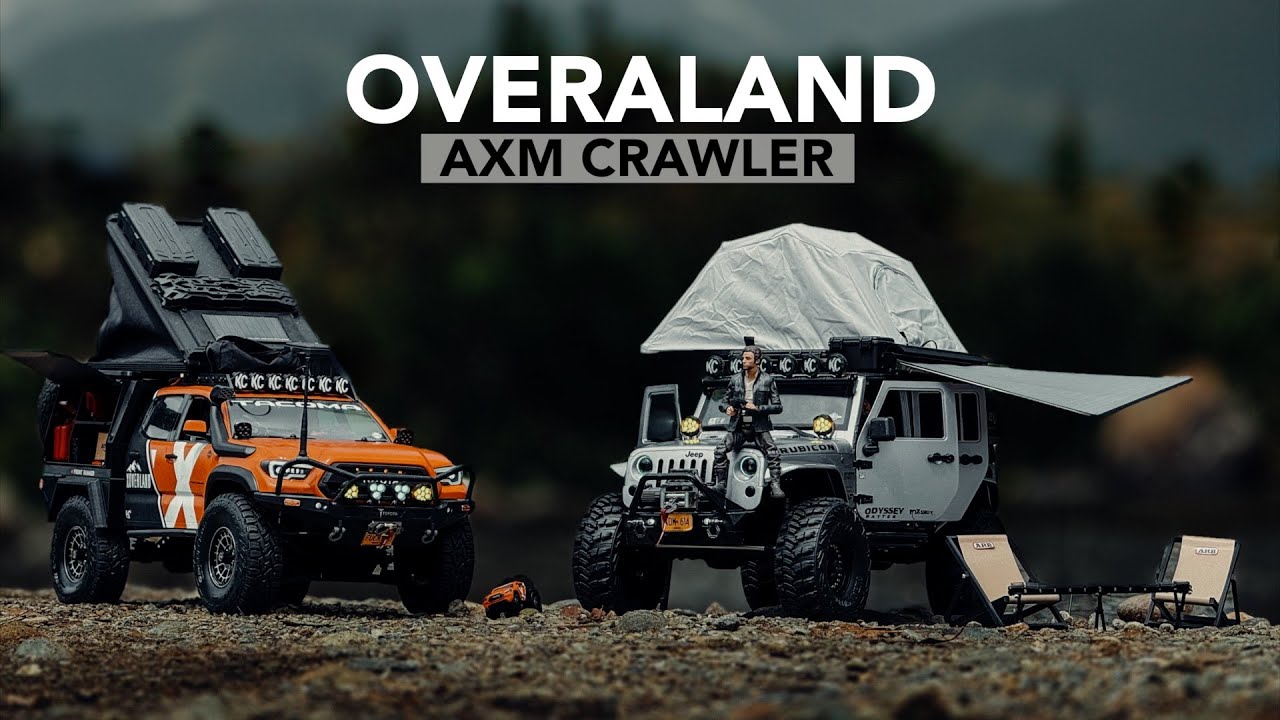 1/10 Scale RC OVERLAND EXPEDITION Jeep Rubicon & Toyota Tacoma RC Colombia