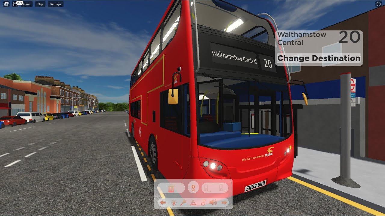 Roblox London & East Bus Simulator  Enviro 400 Route 20 Woodford Green-Walthamstow Central