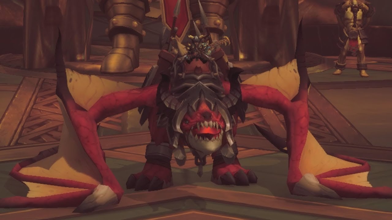 The Story of Battlelord's Bloodthirsty War Wyrm - Patch 7.2 Warrior Class Mount [Lore]