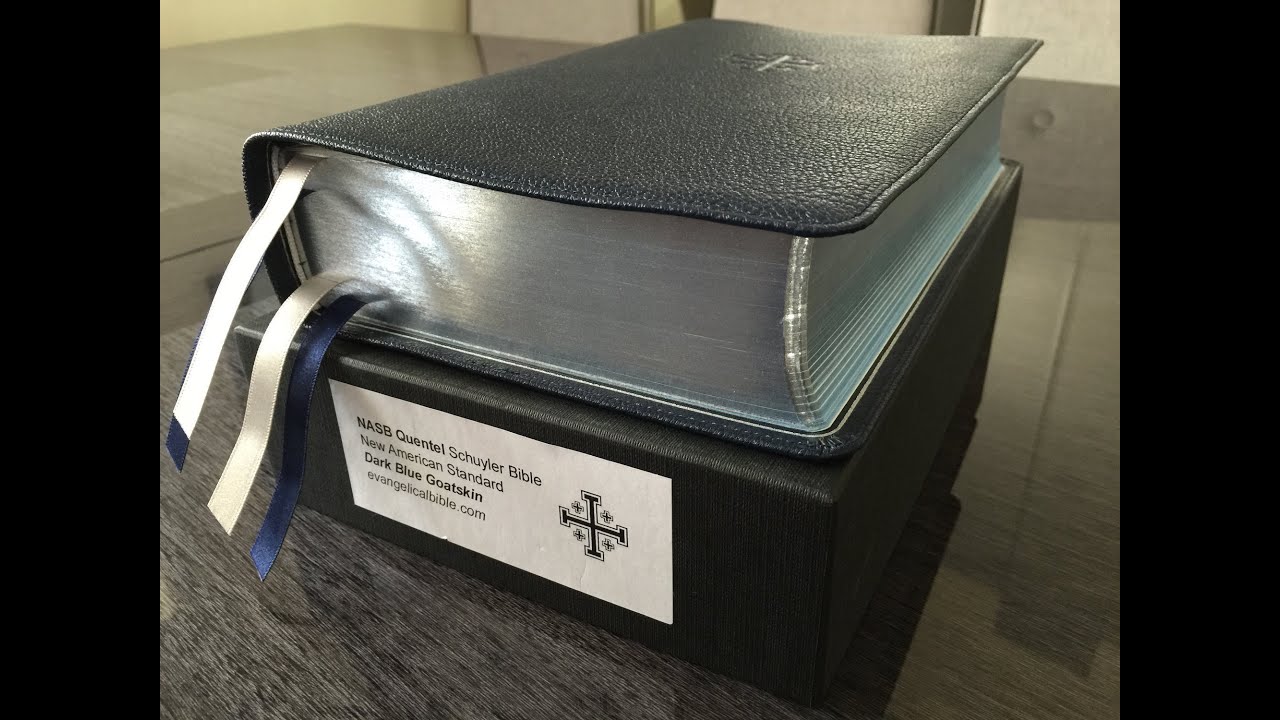 Schuyler Quentel NASB Imperial Blue Bible - Review