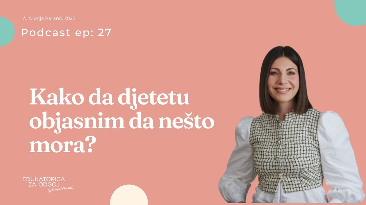 Situacije kad dijete želi jedno, a roditelj drugo.