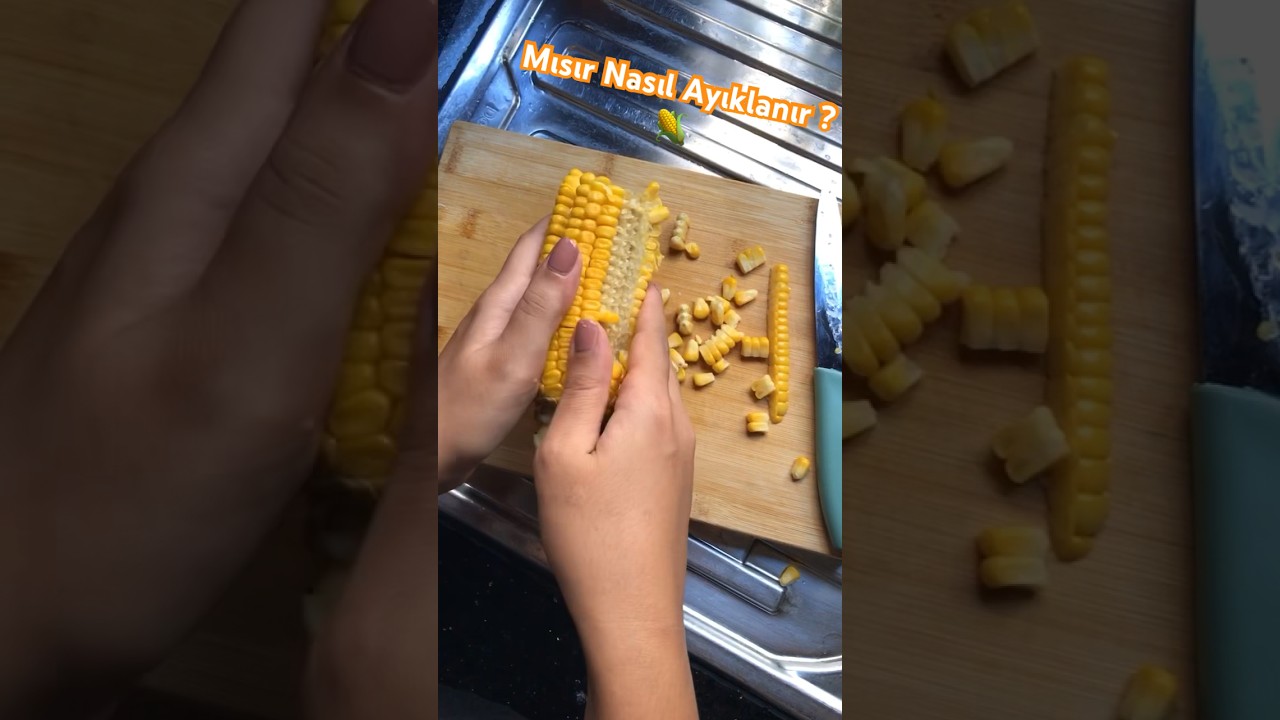 Şipşak Mısır ayıklama tekniği😘🌽#mısır #pratiktarifler #pratikbilgiler #shorts #shortvideo