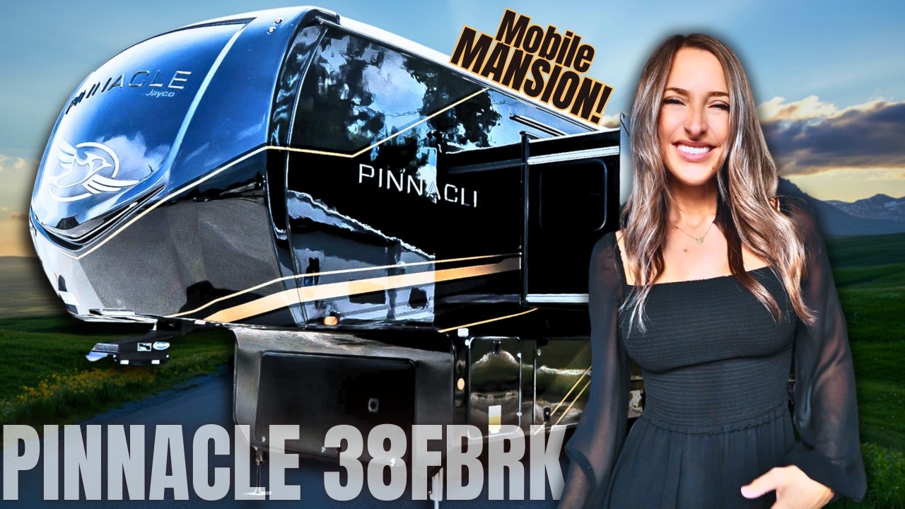 They Built a ROLLING MANSION...and You Can TOW it?! Jayco Pinnacle 38FBRK