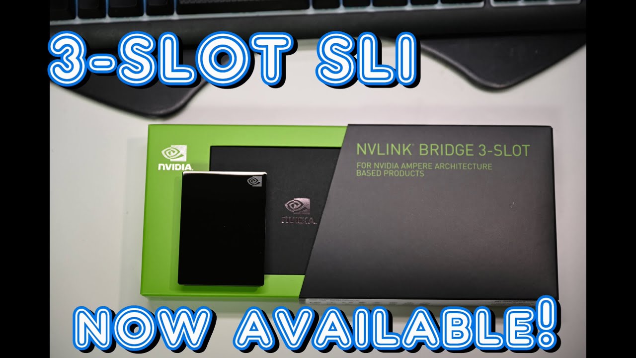 RTX3090 3-Slot SLI now available!