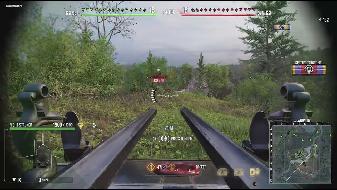 World of Tanks console - Night Stalker - The Most OP Tank in the Game!!!!