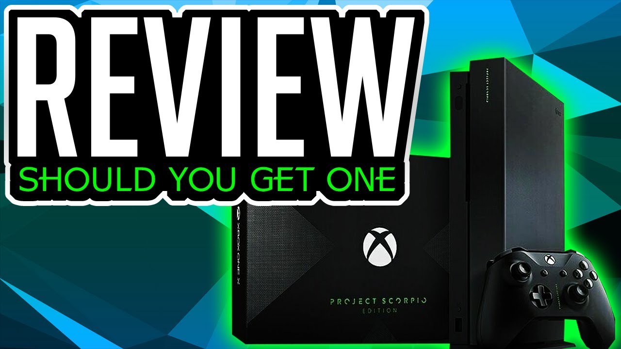 XBOX ONE X PROJECT SCORPIO EDITION REVIEW and UNBOXING | Should You Get One?