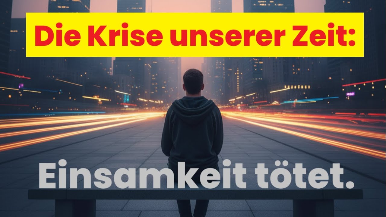 EINSAMKEIT ist TÖDLICHER als Rauchen: Was ISOLATION mit DEINEM GEHIRN macht (soziale Medien, KI)