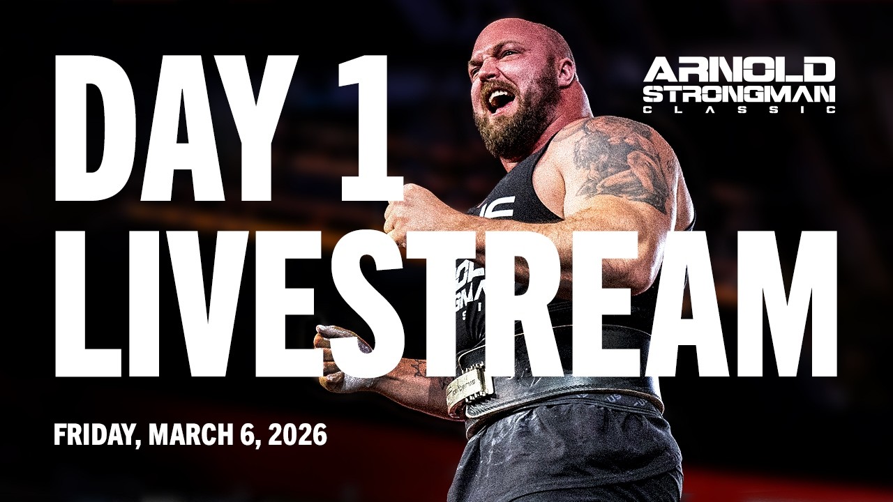 Full Friday Live Stream | 2026 Arnold Strongman Classic
