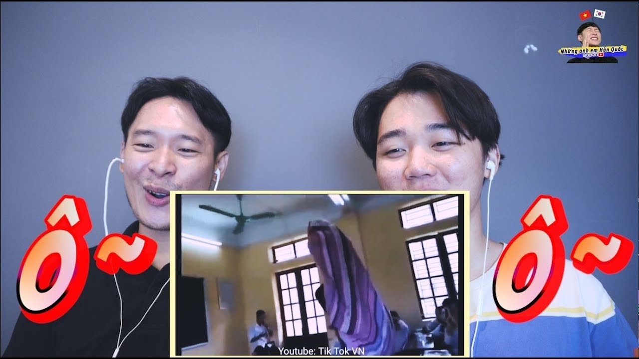 (Reaction!) Năng lực của học sinh Việt Nam bùng nổ  !!! | Những anh em Hàn Quốc한국남매들