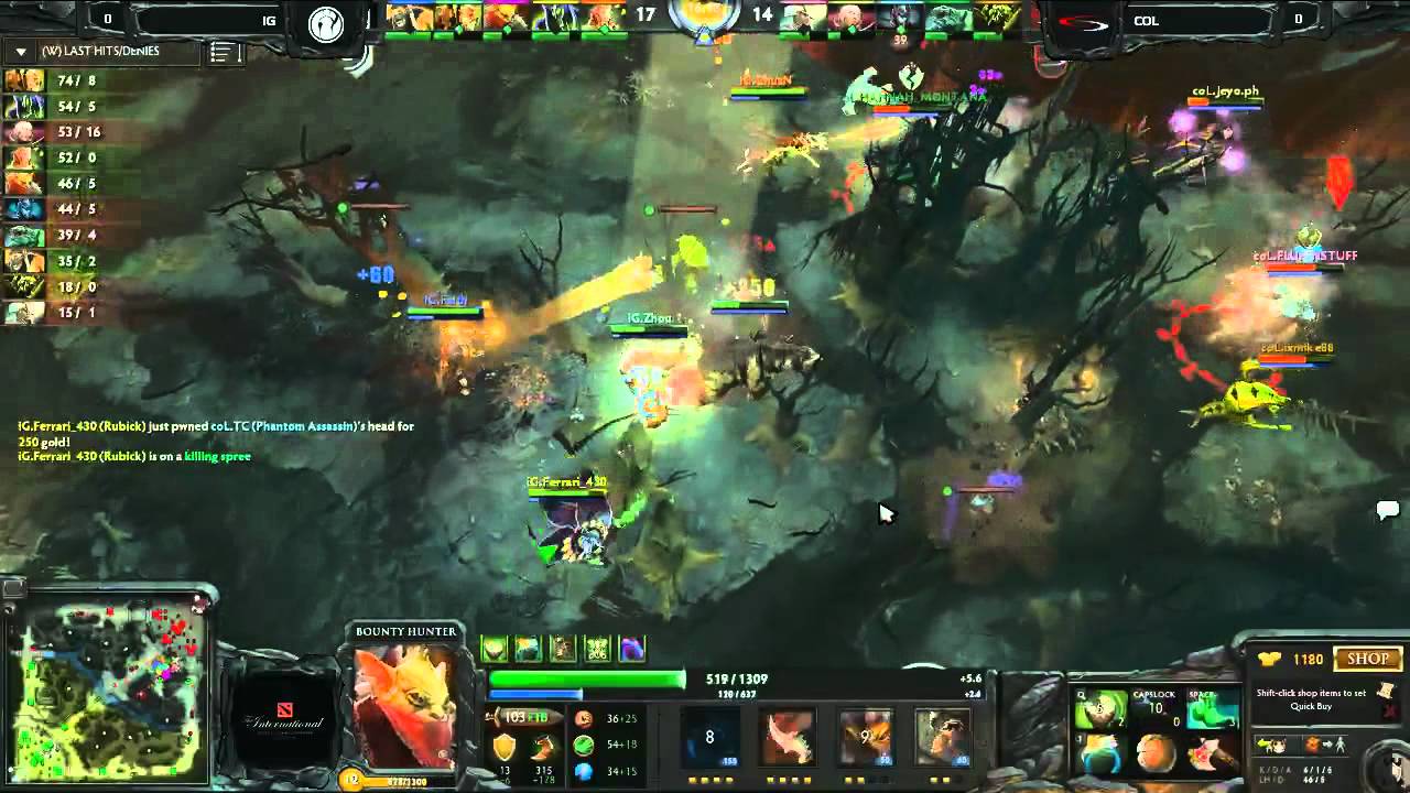 The International Dota 2. by mtrx4u. iG vs coL, g1