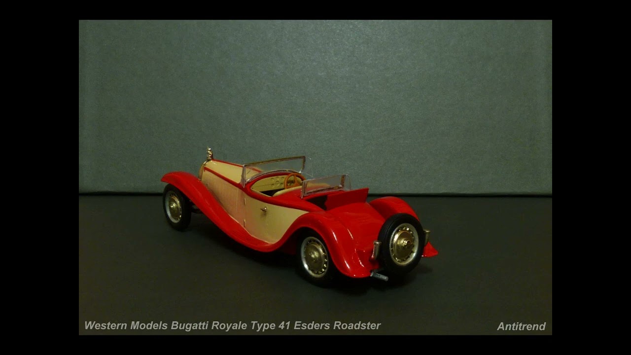 Western Models Bugatti Royale Esders Red