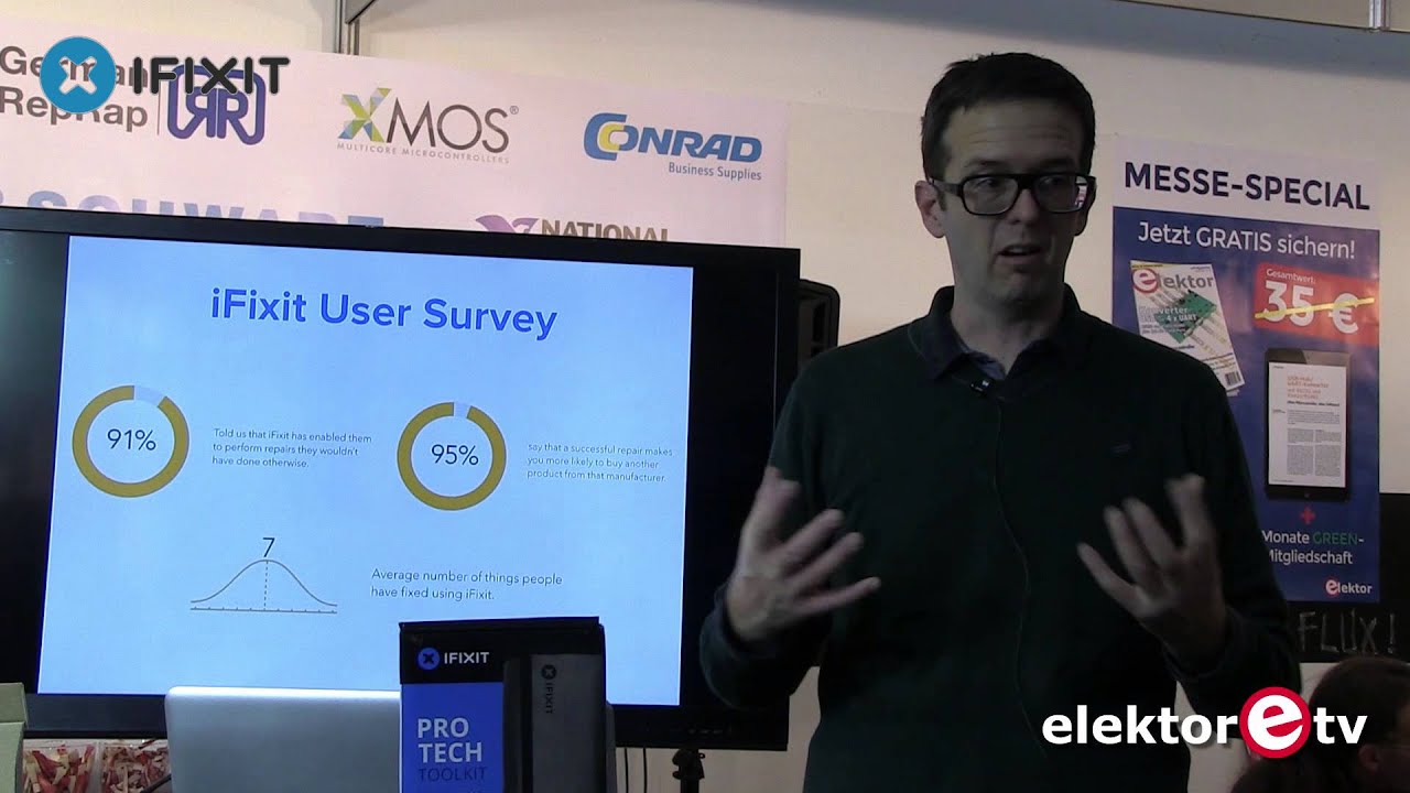 iFixit: The Free Repair Guide for Everything, Written by Everyone | Live @ electronica 2014, Munich