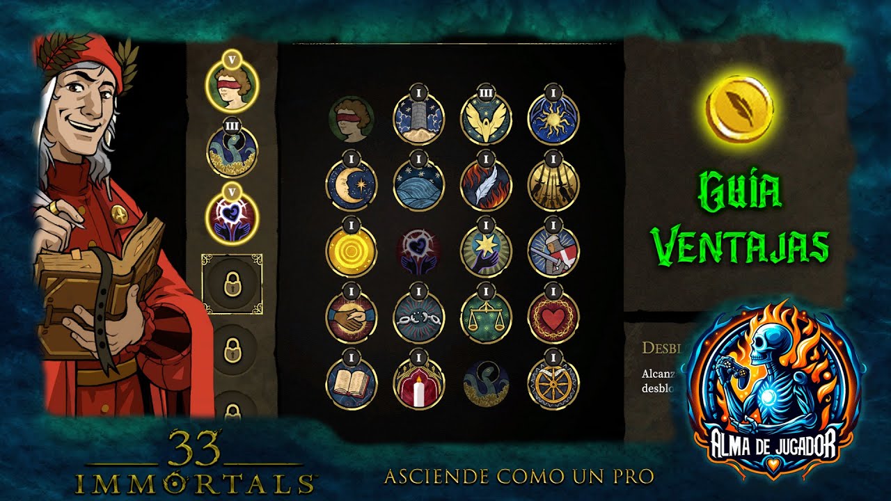 [33 IMMORTALS] GU&Iacute;A DE VENTAJAS 🔴 ASCIENDE COMO UN PRO 🔴 #33immortals #guia #roguelike #mmo #gamer