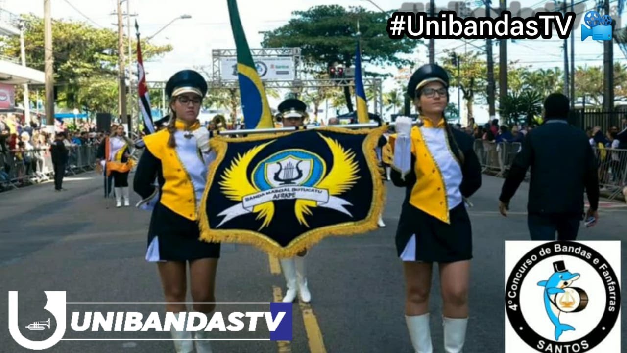 AFRAPE  Banda Musical de Botucatu SP - 4° Concurso de Bandas & Fanfarras de Santos 2019