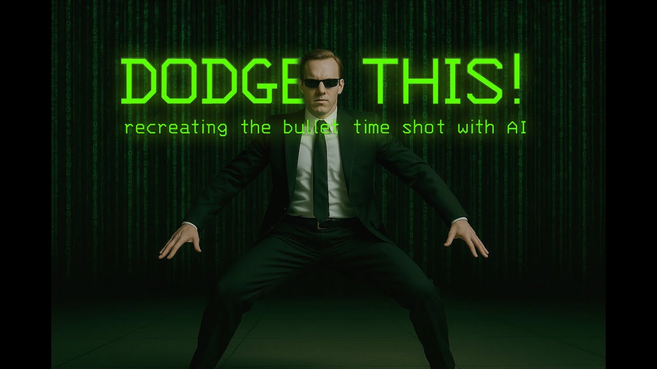 Recreating The Matrix&rsquo;s Bullet Time Shot&mdash;With AI