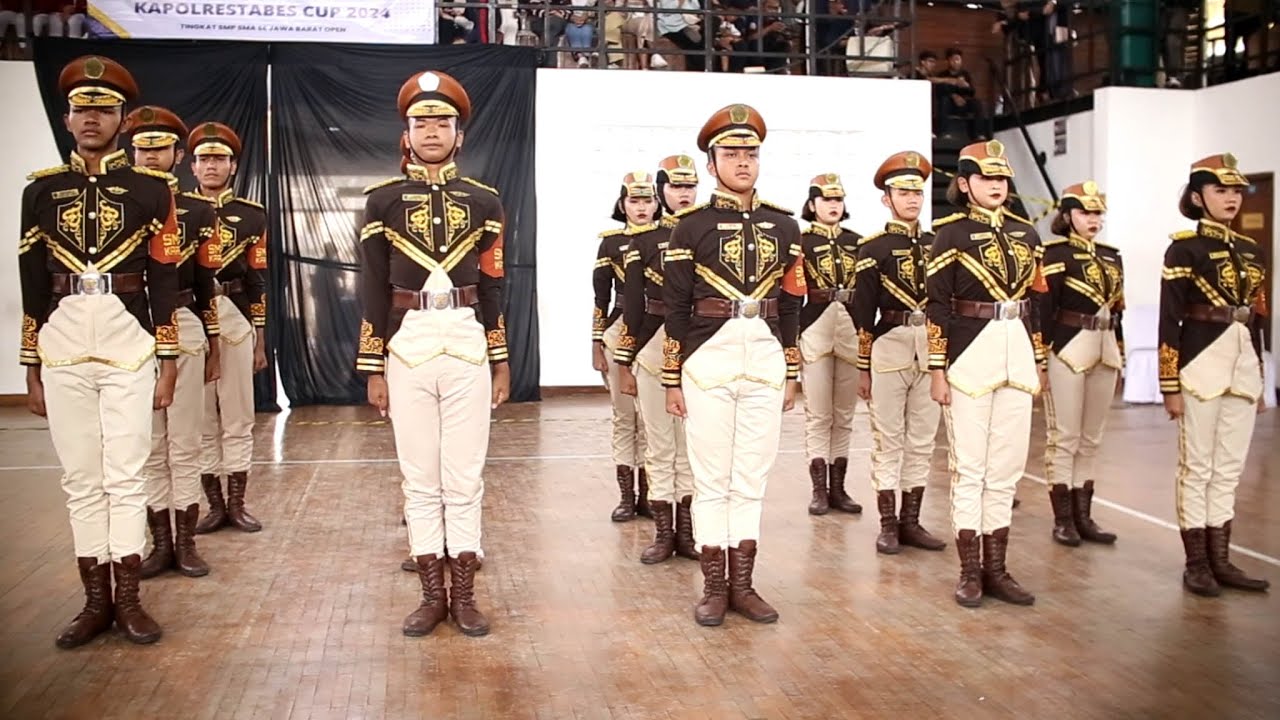 JUARA UMUM! PASKIBRA SMAN 5 KARAWANG LKBB POLRESTABES 2024