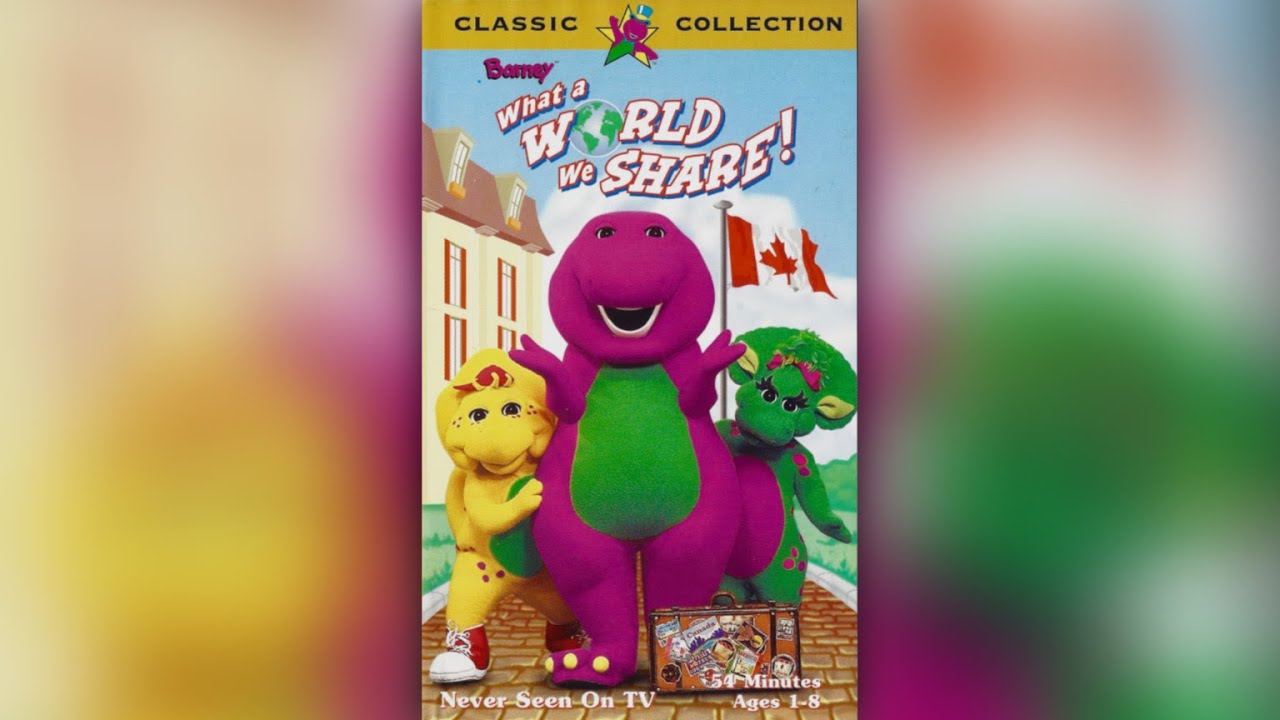 Barney: What a World We Share! [1999] - 1999 VHS Release