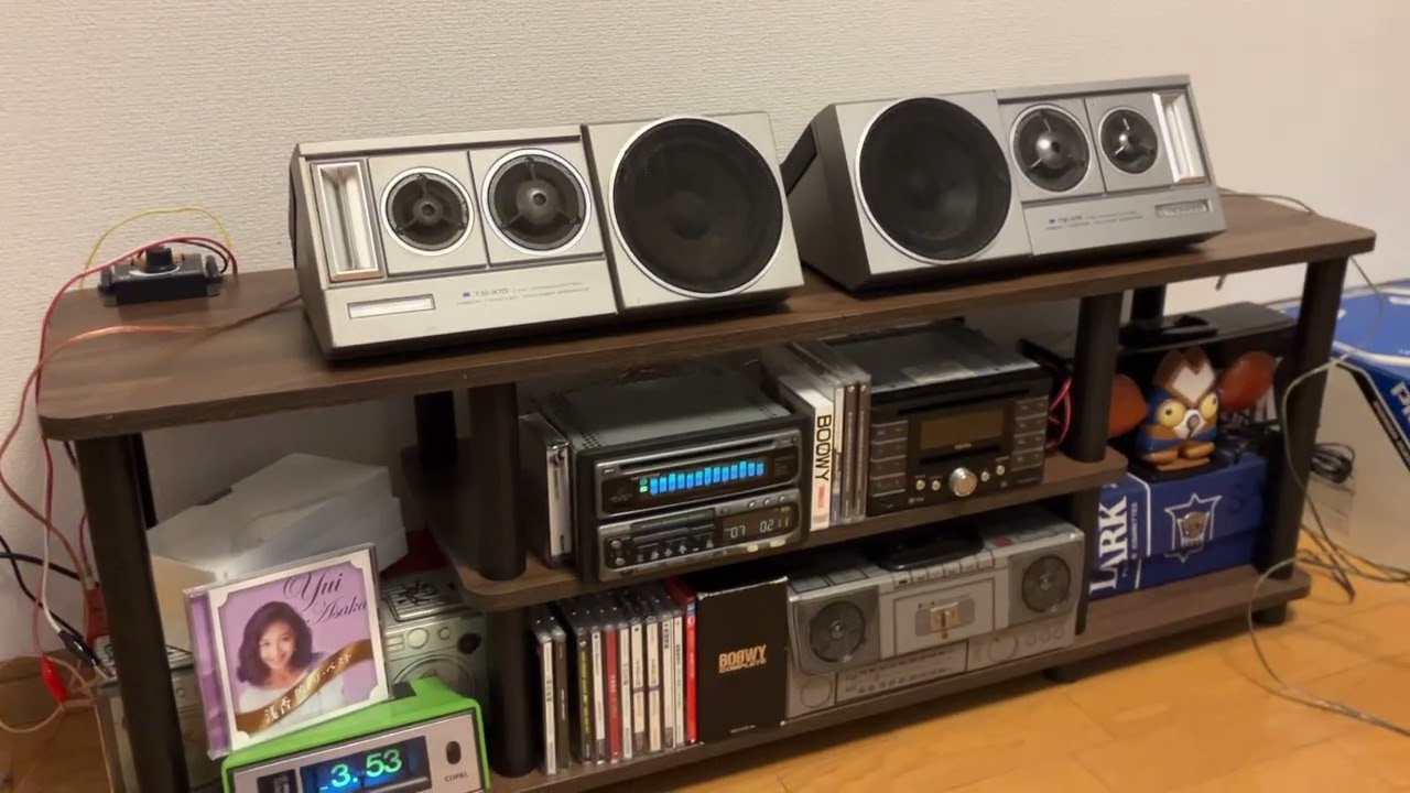 当時物カーオーディオで聴く浅香唯BEST　名機 PIONEER TS-X15 パイオニア 当時物 昭和レトロンサムカーボーイ