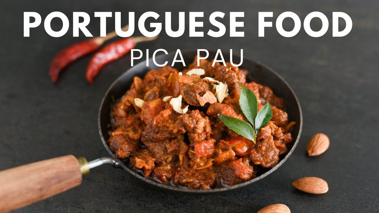 Portuguese Food: How to Make Pica Pau- Food Video