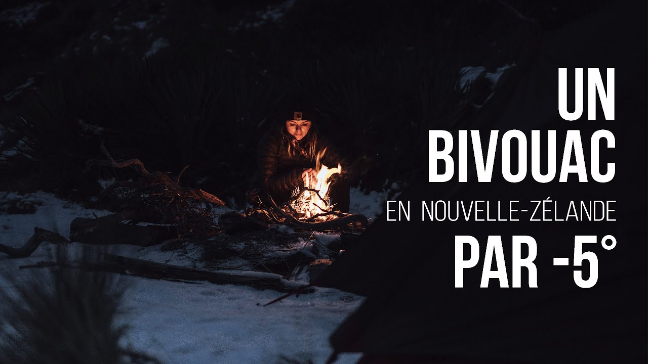 2 jours de TREK EN PLEIN HIVER N&eacute;o-Z&eacute;landais - Vlog Voyage #11