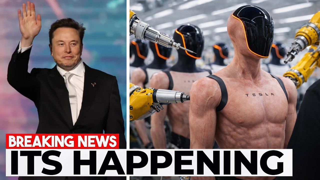 It Just Happened: Elon Musk Reveals Optimus Robot with Real Human Skin