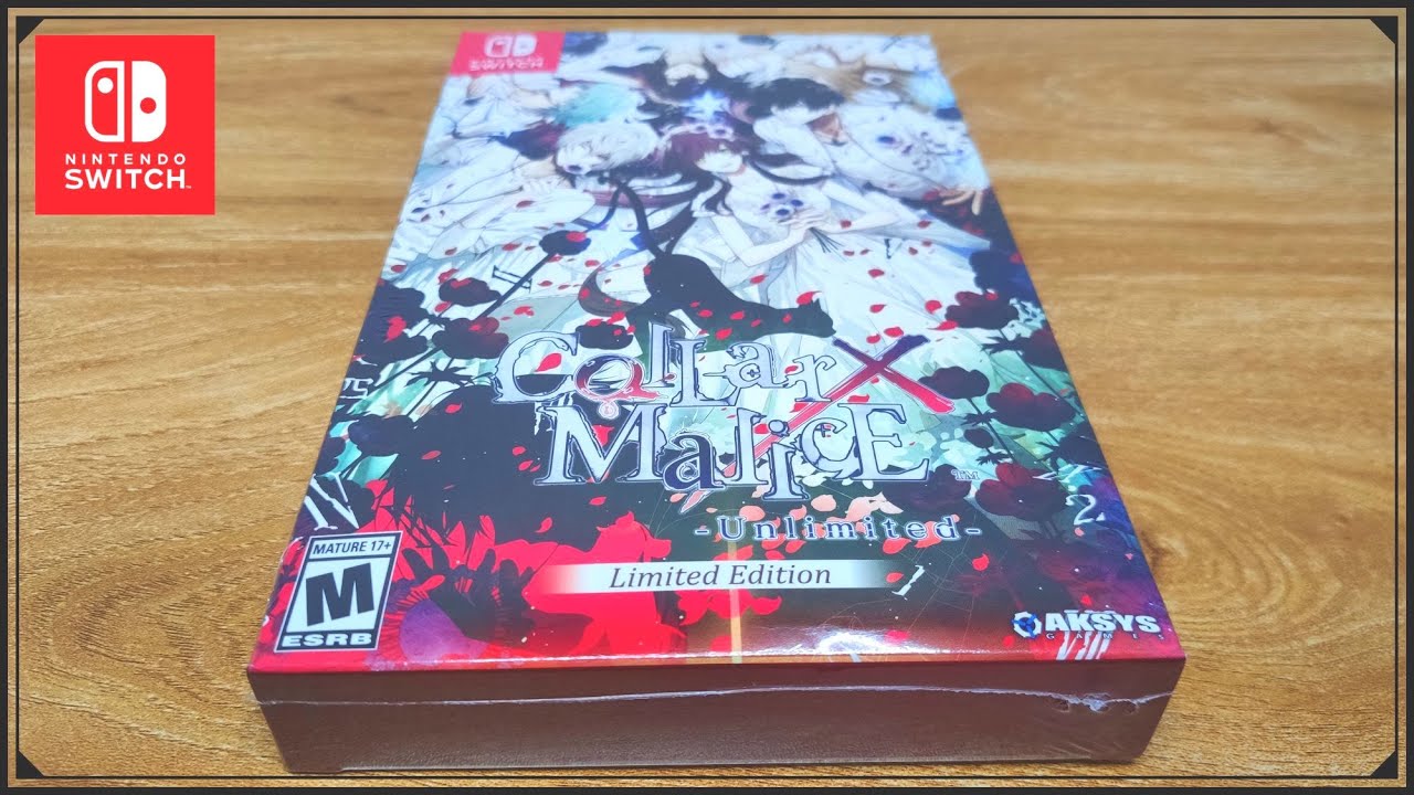 Collar x Malice -Unlimited- Limited Edition (Nintendo Switch) - Unboxing