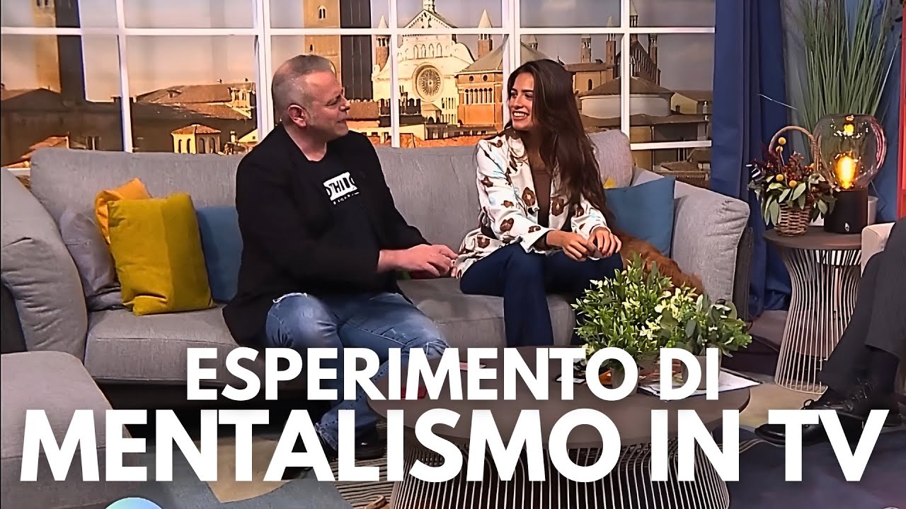 Esperimento di Mentalismo in TV  #mentalismo #spettacolodimentalismo #matteofilippini