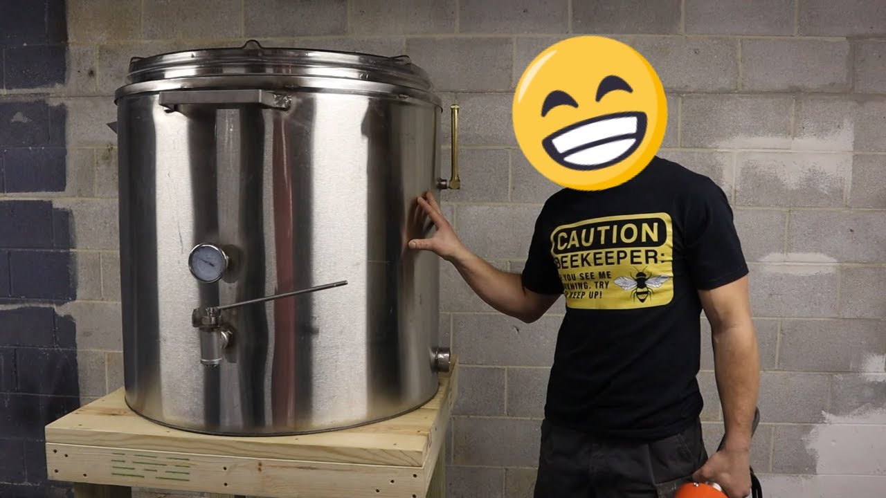 NEW 850lb Bottling tank Review!