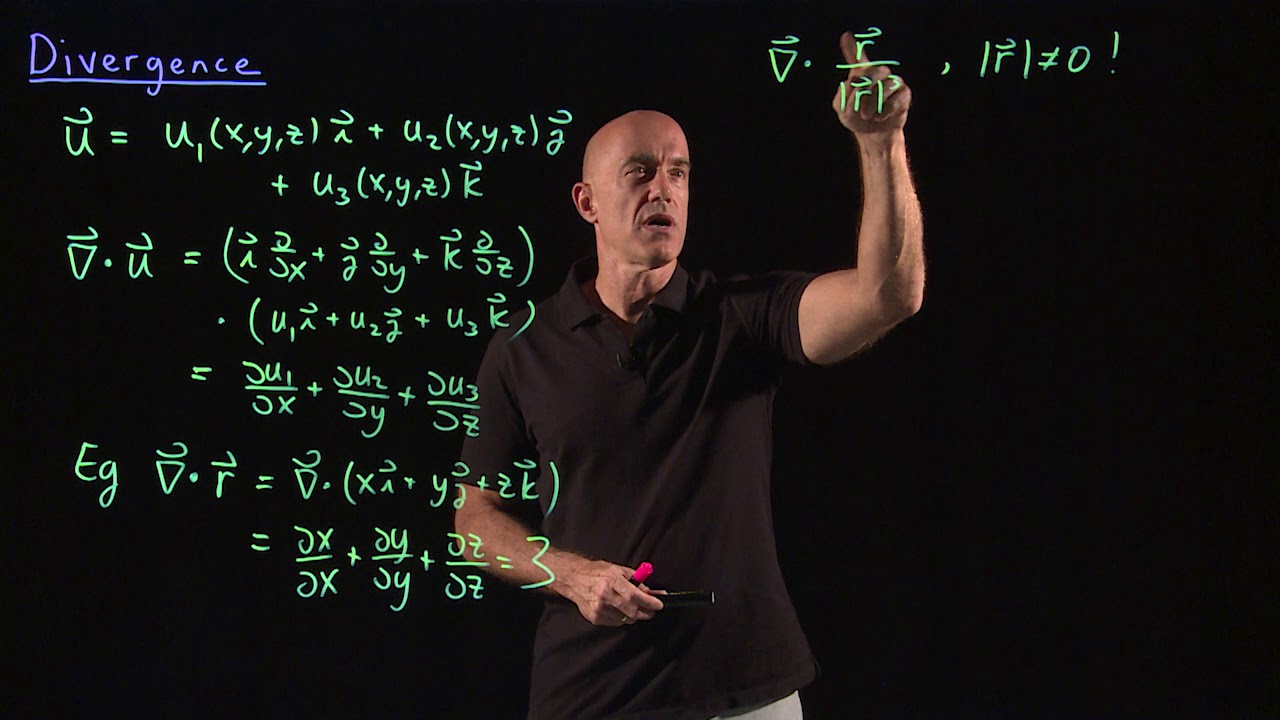 Divergence of a vector field | Lecture 18 | Vector Calculus for Engineers