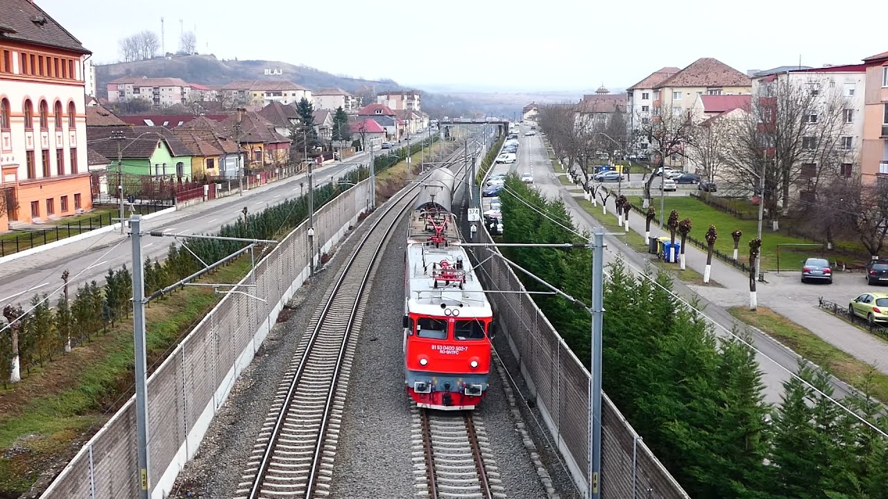 Blaj (Grupul Școlar Timotei Cipariu): tren R 3511 (Mediaș - Teiuș)