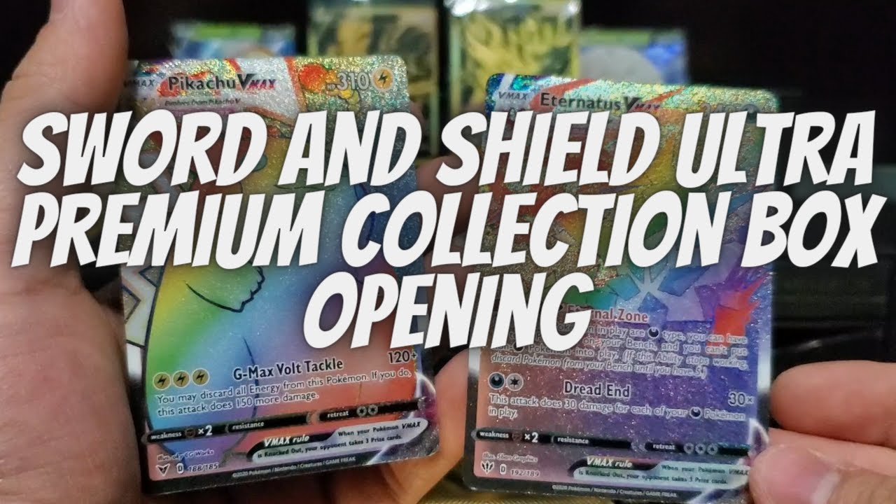 INSANE Pulls from Sword and Shield Ultra Premium Collection