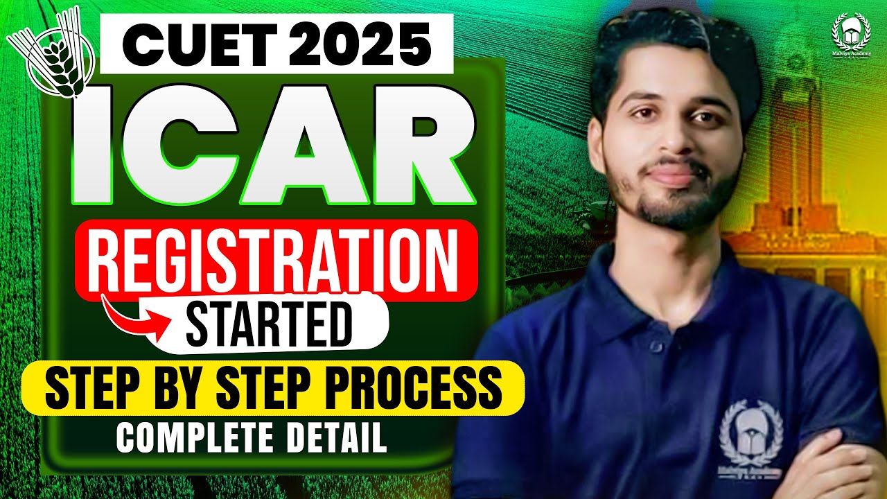ICAR Registration process step by step | How to fill icar registration form ? Vaibhav Sir