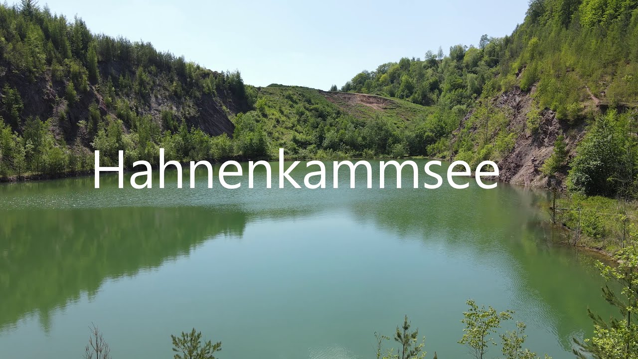 Hahnenkammsee  im Kahlgrund:  LUFTAUFNAHME