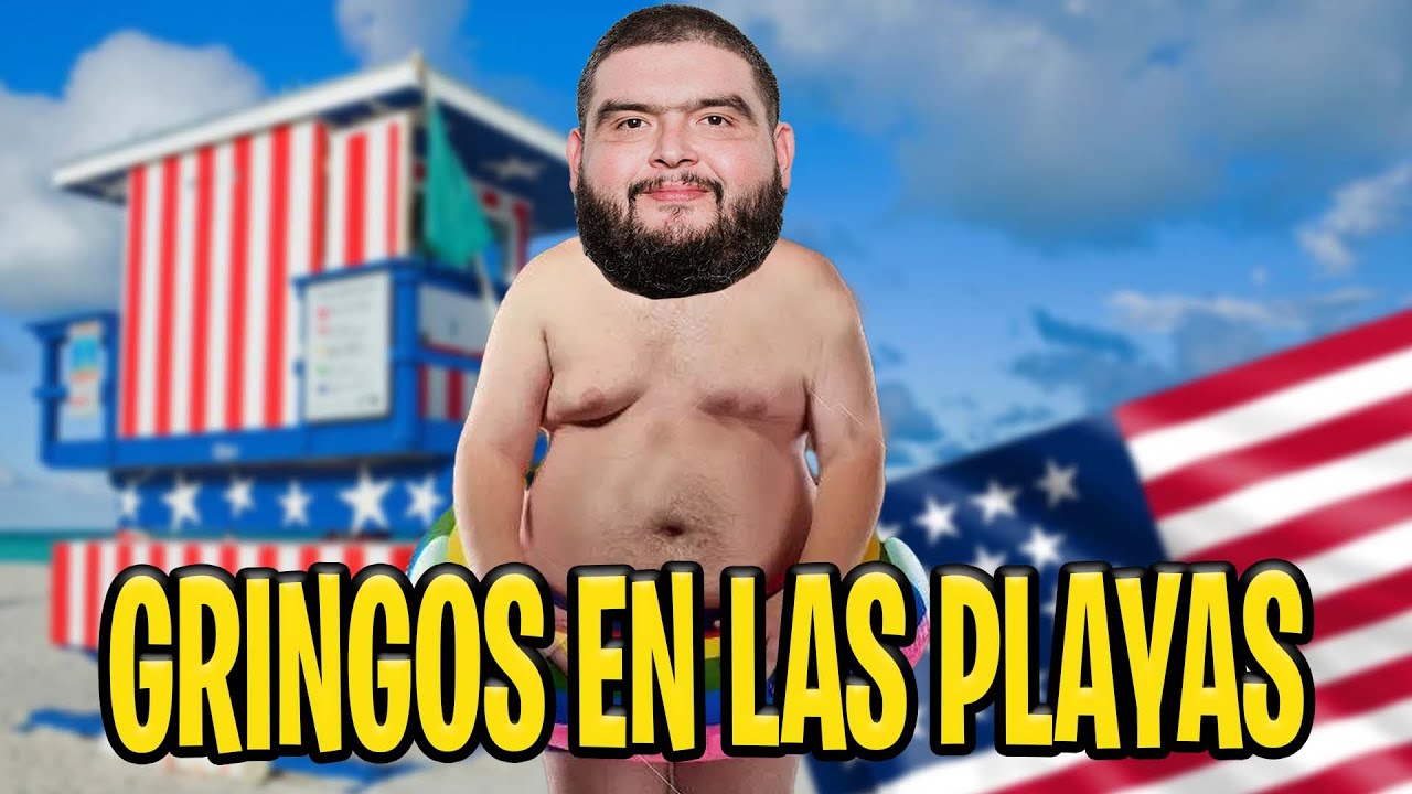 Cuando te topas GRINGOS en la PLAYA